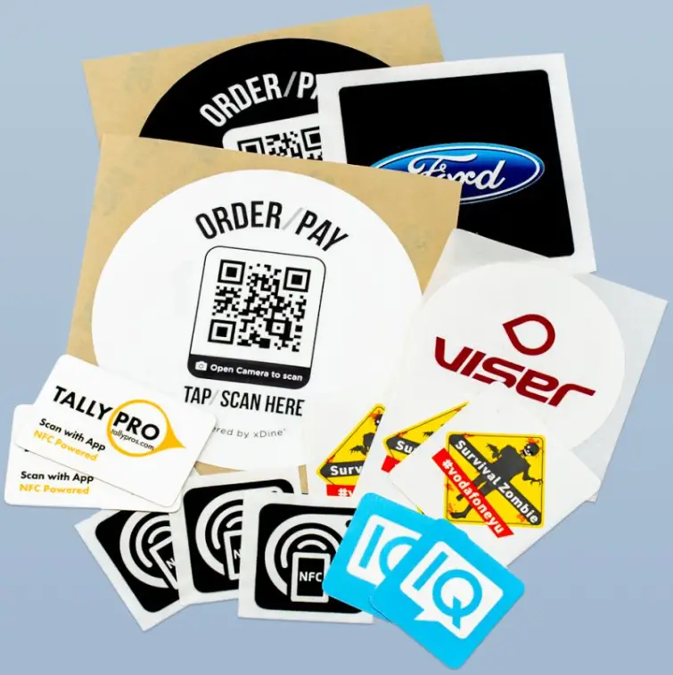 Custom NFC Sticker 40 mm Circle