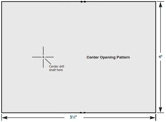 ROCKLER 53648 Drill Press Fence - FIGURE 2