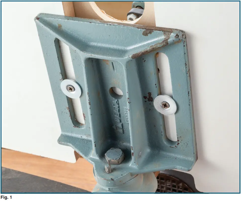 ROCKLER 53648 Drill Press Fence - FIGURE 4