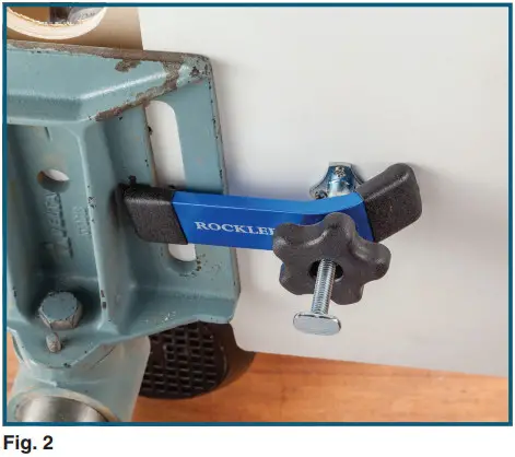 ROCKLER 53648 Drill Press Fence - FIGURE 5