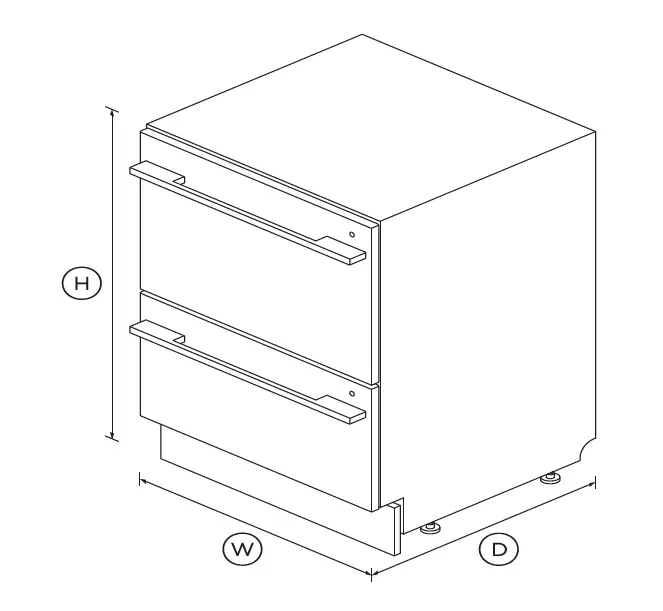 FISHER PAYKEL DD60DDFX9 Double DishDrawer Dishwasher Sanitise 1