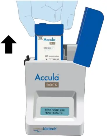 MESA Accula SARS-CoV-2 Test -f the Dock.
