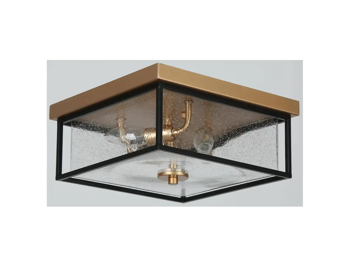 Zevni L3iu22qiw60c3sh8 Jubal 3-light 11.8-in Gold/black Flush Mount Light Instruction Manual