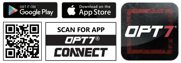 OPT7 Aura PRO Bluetooth 4pc LED Lighting Kit - QR cote 1