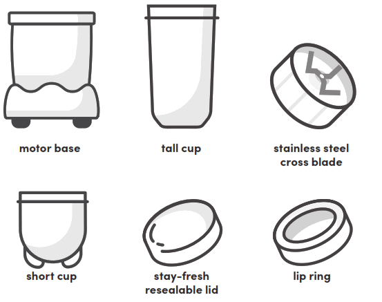 magic bullet mini 220824_ MINXX100 Blender - 1