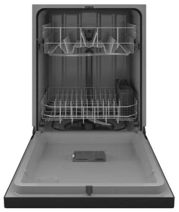 GE GDF510PGR Plastic Interior Dishwasher