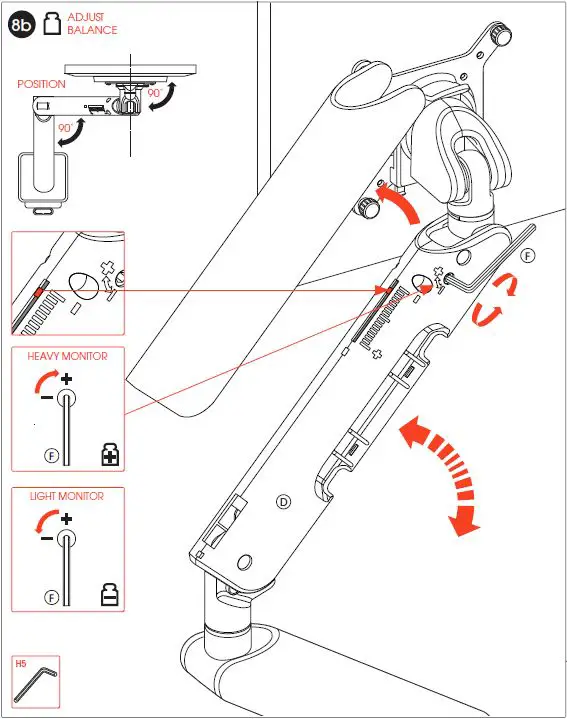 vogel-s-MOMO-4127-Monitor-Arm-Motion-Plus-for-Wall-Mounting-fig- (11)