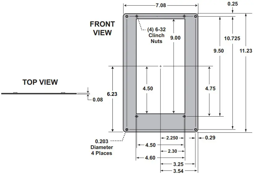 VIKING VE 9x12 Seriesa Emergency Phone Entry Phone Doorbox - Figure 5
