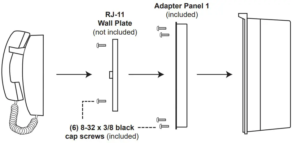 VIKING VE 9x12 Seriesa Emergency Phone Entry Phone Doorbox - Figure 6