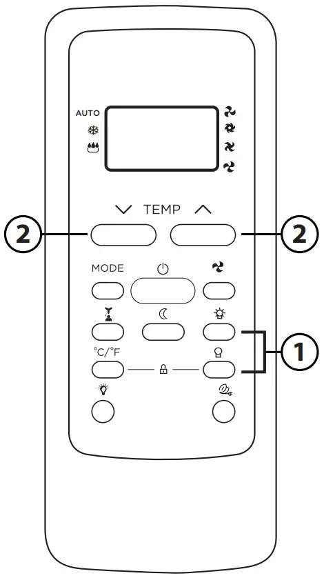 Midea MWMWT080CR1A 8 000 BTU Window Air Conditioner With Remote - TIMER OPERATION