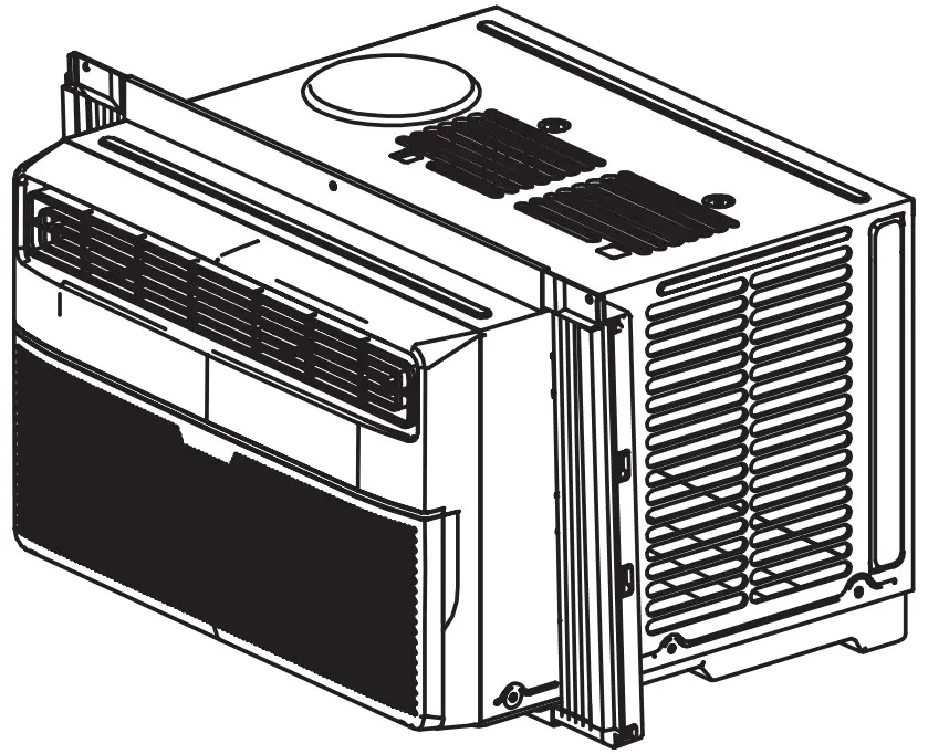 Midea MWMWT080CR1A 8 000 BTU Window Air Conditioner With Remote