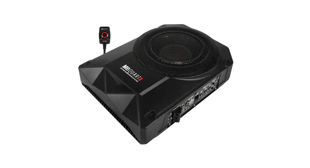 Mb Quart Qb201a Active Subwoofer System User Manual Mb Quart Qb201a Active Subwoofer System User Manual