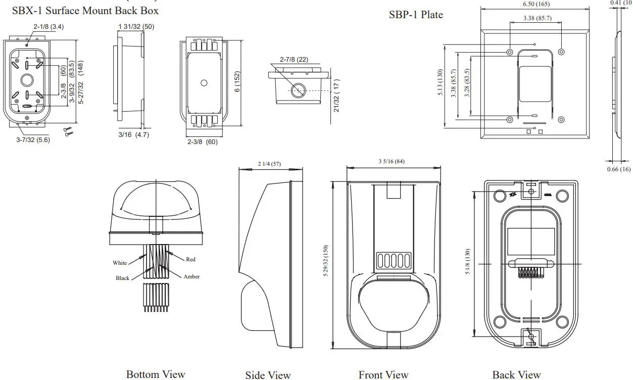 POTTER SHB SLB120-75 Indoor Outdoor Strobe-FIG3