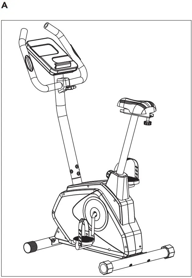 TUNTURI Exercise Bike Cardio Fit E30 Ergometer - fig 1