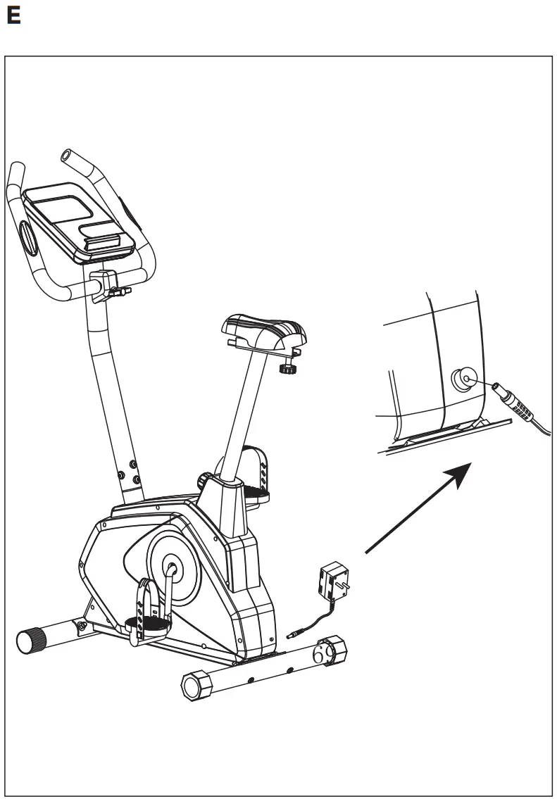 TUNTURI Exercise Bike Cardio Fit E30 Ergometer - fig 9