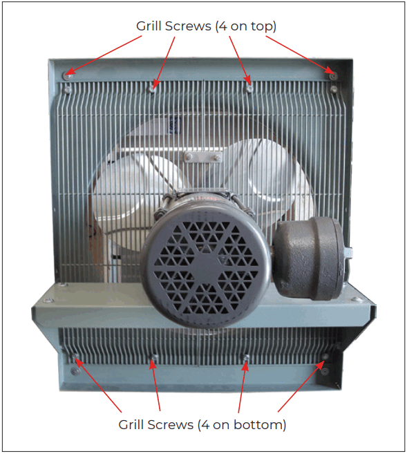 THERMON EFX Series Explosion Proof Exhaust Fan - Fan Guard