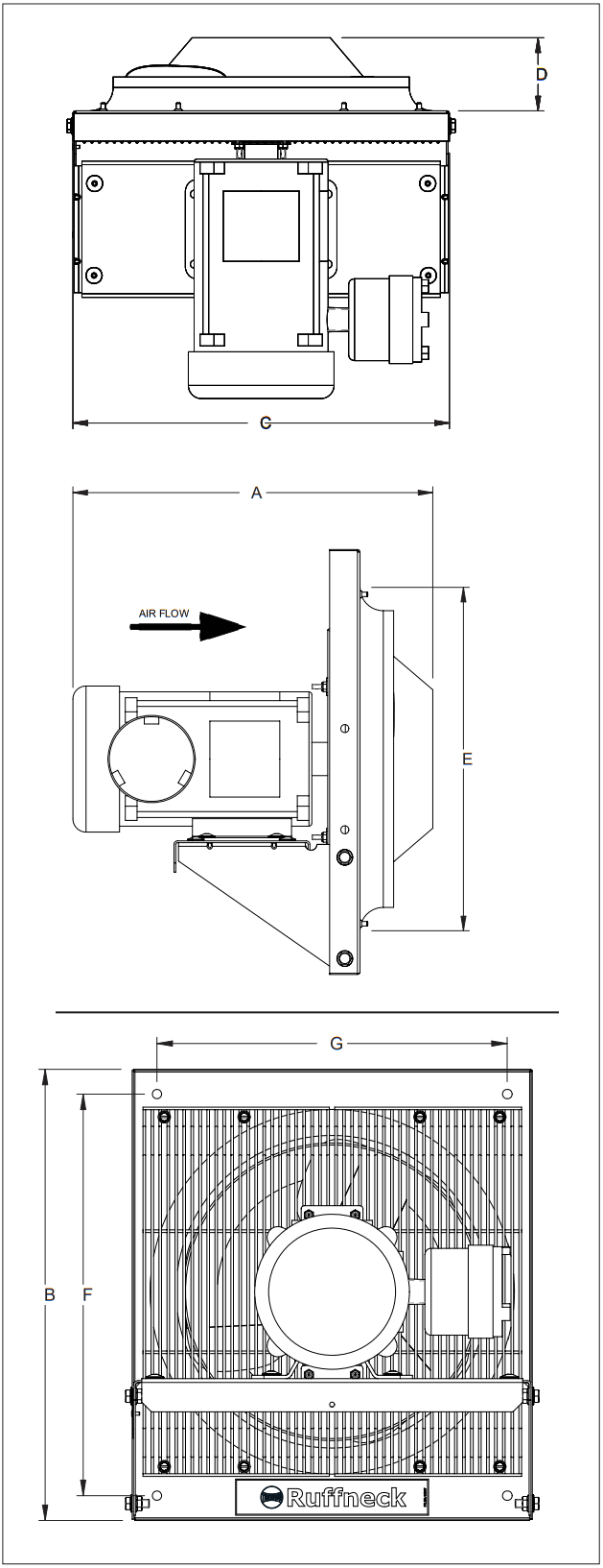 THERMON EFX Series Explosion Proof Exhaust Fan - Final Inspection