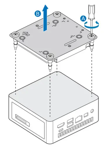 intel NUC Kit NUC11PAQi7 Panther Canyon Mini PC - figure 1