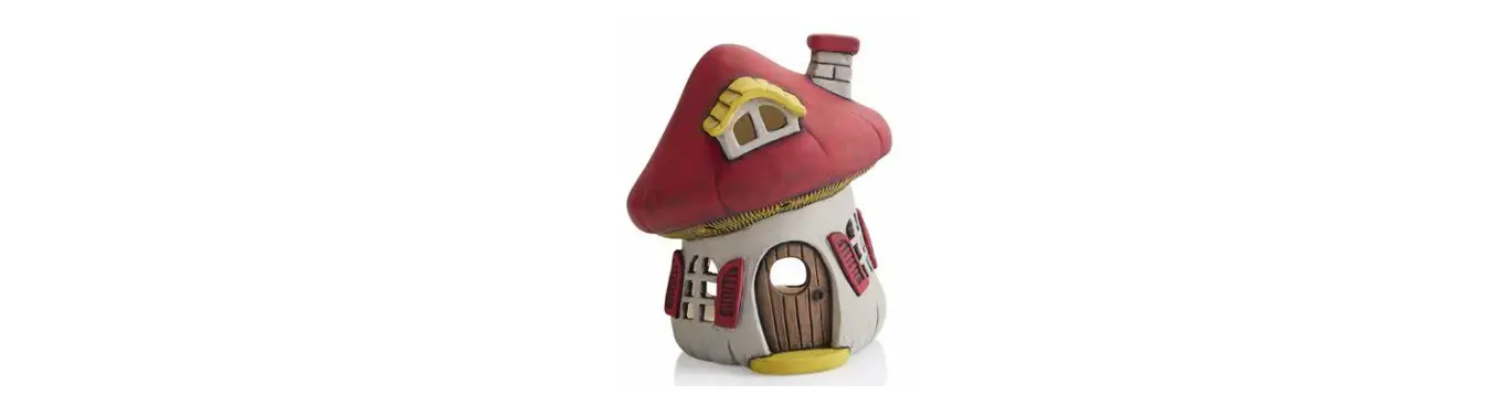 Anko 43221011 16 Piece Paint Your Own Mushroom House Instructions