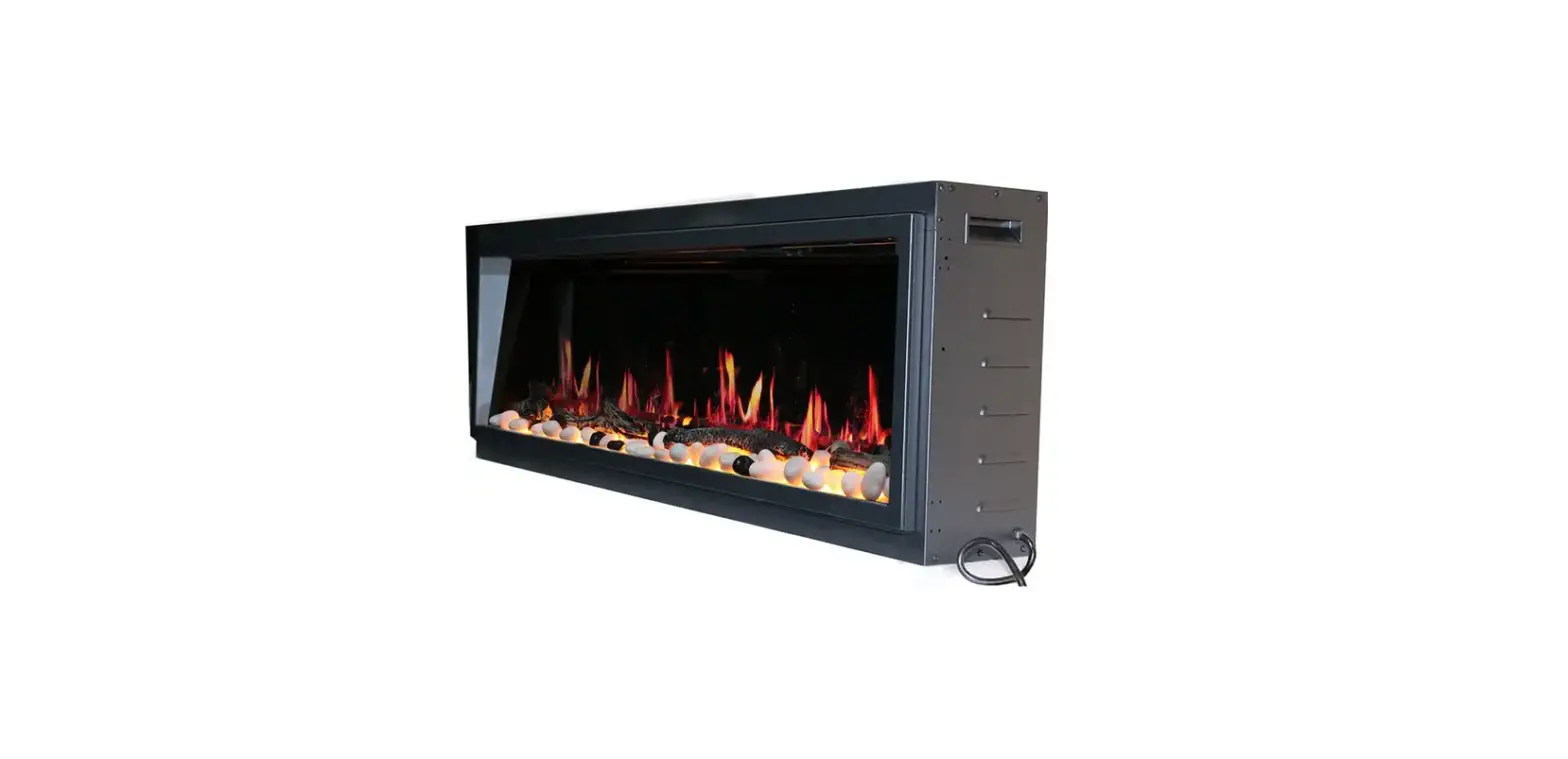Litedeer Homes Latitude Zef45 75 Inch Built In Smart Linear Electric Fireplace User Guide