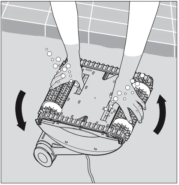 Putting the Pool Cleaner