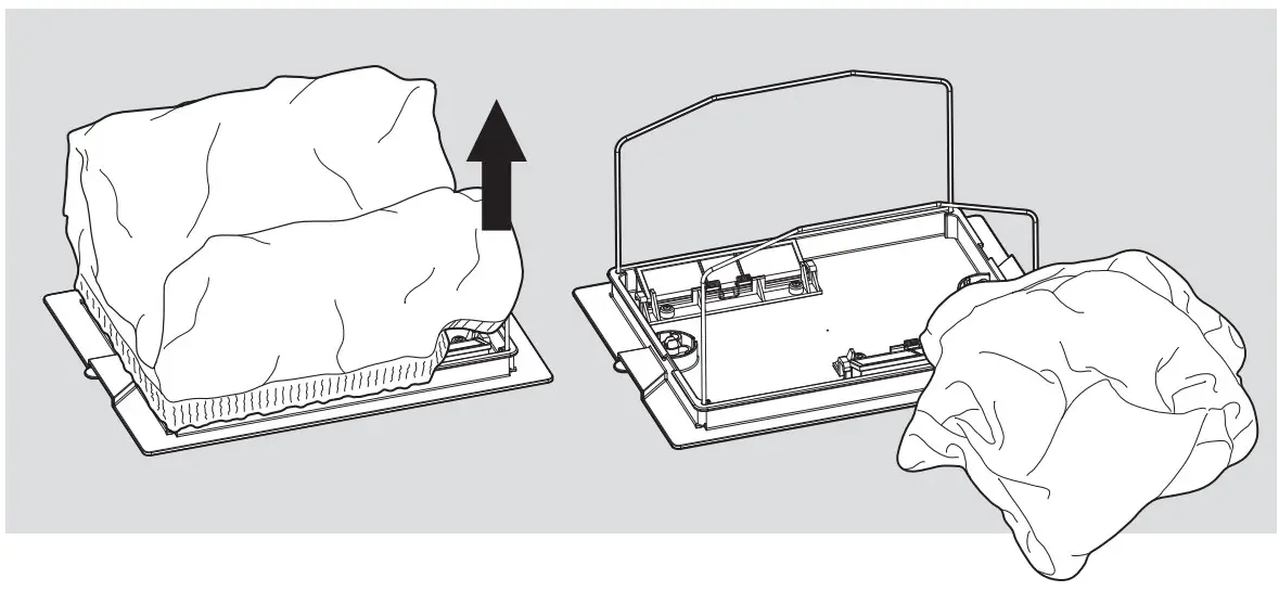 Removing and cleaning
