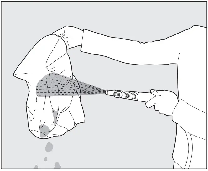 Removing and cleaning