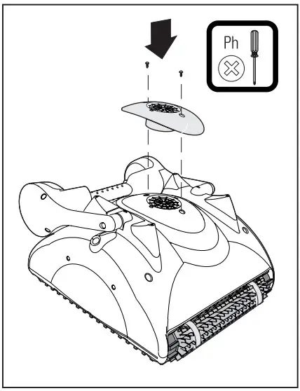 Cleaning the impeller