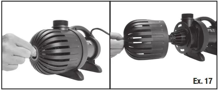 Aquasurge 45009 2000 4000 Adjustable Flow Pond Pump - Installation 11