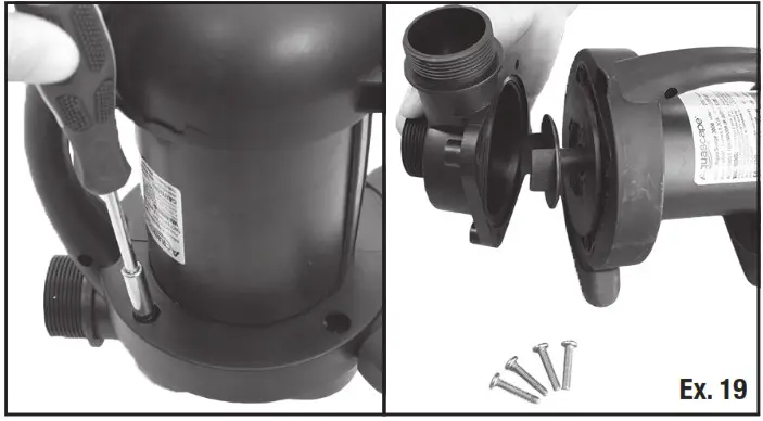 Aquasurge 45009 2000 4000 Adjustable Flow Pond Pump - Installation 14