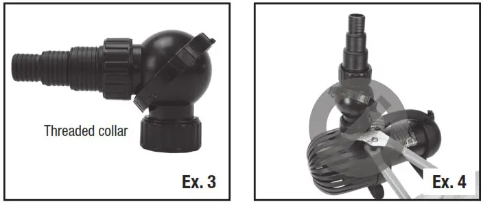 Aquasurge 45009 2000 4000 Adjustable Flow Pond Pump - Installation 3