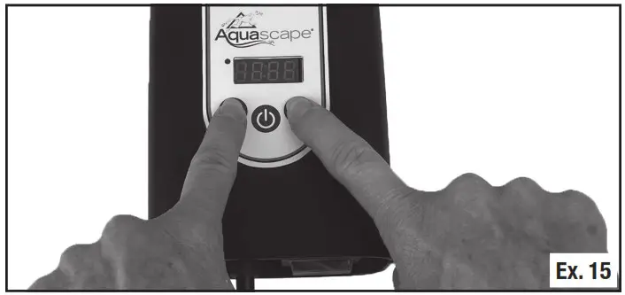 Aquasurge 45009 2000 4000 Adjustable Flow Pond Pump - Installation 9