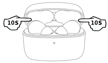 HONOR CE79 True Wireless Stereo Earbuds - Factory reset