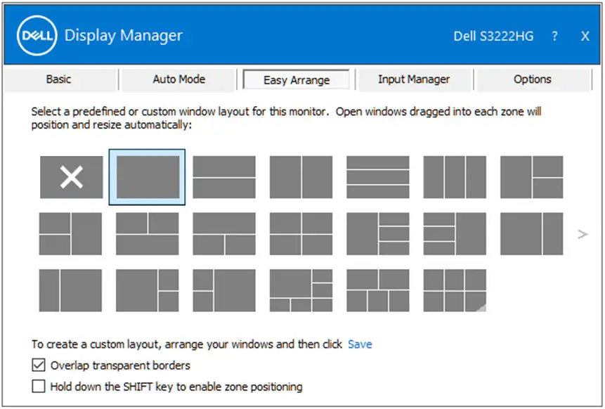 Dell S3222HN Monitor- Arrange.