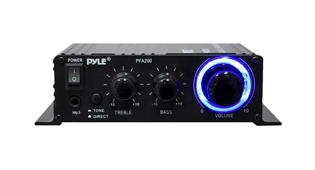 Pyle Pfa200 Class T Amplifier User Manual