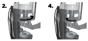 Cleaning the separator grill