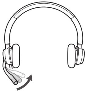 poly Blackwire 3300 Series--d Mute