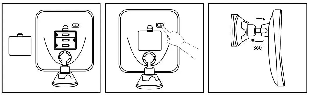 V-TAC VT-7573 LED Mirror Light - INSTALLATION DIAGRAM 2