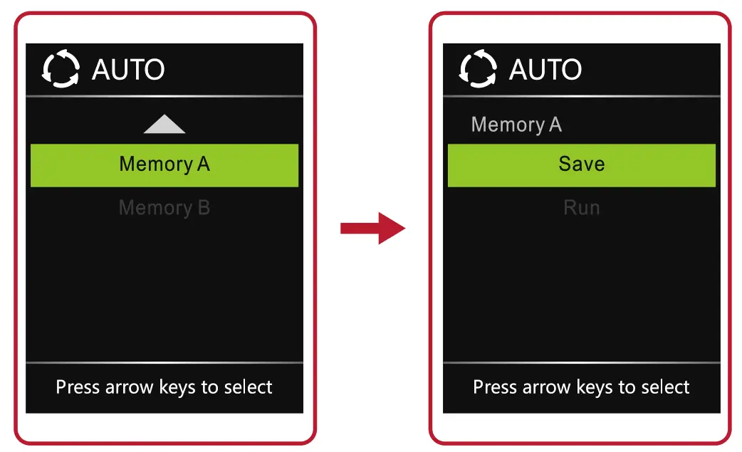 KYOTA M868 Yosei 4D Massage Chair - Storing a memory