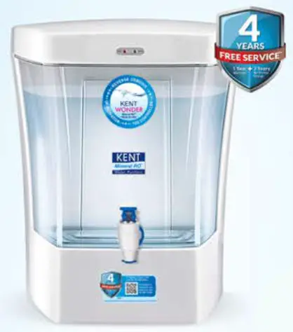 KENT Wonder Wall MountedTable Top Detachable Tank RO Water Purifier - Cover1