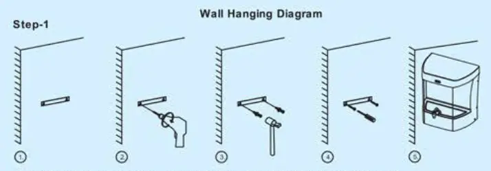 KENT Wonder Wall MountedTable Top Detachable Tank RO Water Purifier - Installation Procedure
