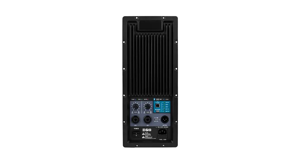 Daytonaudio Ppa800dsp 2-way Plate Amplifier 80w 2-channel With Dsp And Bluetooth User Manual