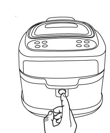 CHEFMAN RJ38-R8-AM Air Fryer with Rotisserie fig2