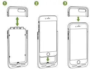 mophie 401001641 Juice Pack Air and Juice Pack Wireless Made For Iphone