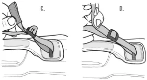 shoulder strap instruction