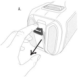 using the bottle opene