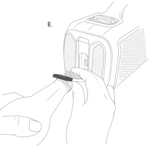 using the bottle opener