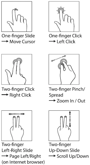 BORND CK118G Wireless Touchpad Keyboard FIG 3
