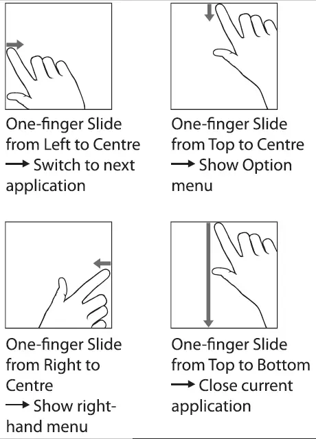 BORND CK118G Wireless Touchpad Keyboard FIG 4