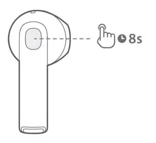 EDIFIER W200BT MINI True Wireless Earbuds Headphones - Reset